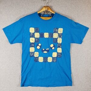 Adventure Time Loot Crate Exclusive T Shirt Blue Cartoon Network Size Large